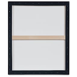 Blick Studio Black Cotton Canvas - 20" x 24", Traditional Profile (Back of canvas)