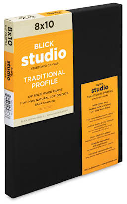 Blick Studio Cotton Canvas - 8" x 10", Traditional Profile