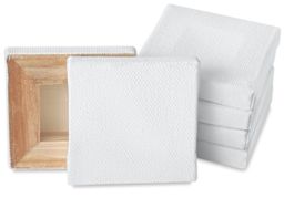 Studio Mini Canvas, Pkg of 6  2" x 2", White