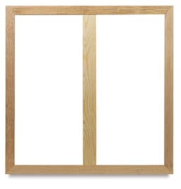 Masterpiece Heavy Duty Cross Braces, Front view of Straight Brace - stretcher bars are not included
