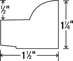 Best Medium Duty Stretcher Bars - Diagram showing dimensions of bars
