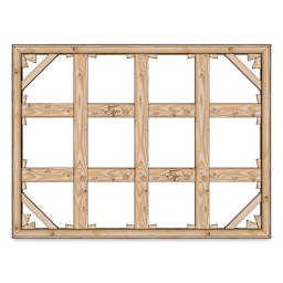 Masterpiece B2 Stretcher Kit with Braces - 72" x 96", With Brace