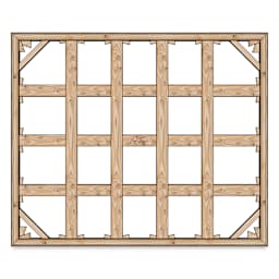 Masterpiece B2 Stretcher Kit with Braces - 84" x 08", With Brace