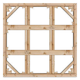 Masterpiece B2 Stretcher Kit with Braces - 84" x 84", With Brace