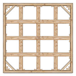 Masterpiece B2 Stretcher Kit with Braces - 96" x 20", With Brace