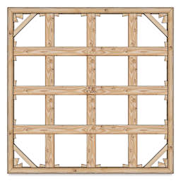 Masterpiece B2 Stretcher Kit with Braces - 96" x 96", With Brace