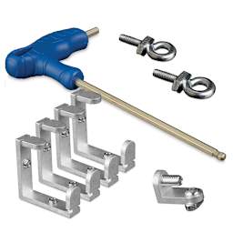 MUSEO ALU-Frame Aluminum Stretcher Bars - Components of Assembly Kit