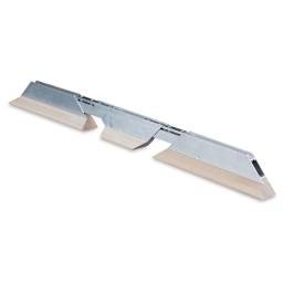 MUSEO ALU-Frame Aluminum Stretcher Bars - 2 Bars positioned with Extender Bar between