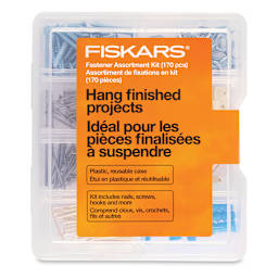Fiskars Fastener Assortment Kit, Set of 170
