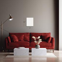 Art Alternatives Economy Cotton Stretched Canvas, 9 x 12 in, 5/8 in deep, 2/Pkg