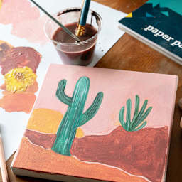 Art Alternatives Classic Cotton Stretched Canvas, Studio, .75 in Profile, 10 inx 10 in