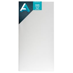 Art Alternatives Classic Cotton Stretched Canvas, Studio, .75 in Profile, 12 in x 24 in