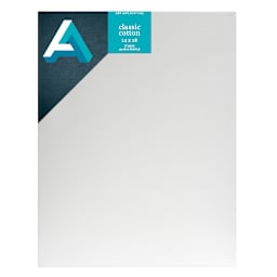 Art Alternatives Classic Cotton Stretched Canvas, Studio, .75 in Profile, 14 in x 18 in