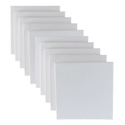 Art Alternatives Classic Cotton Stretched Canvas, Studio, .75 in Profile, 18 in x 18 in