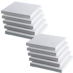 Art Alternatives Classic Cotton Stretched Canvas, Studio, .75 in Profile, 36 in x 36 in