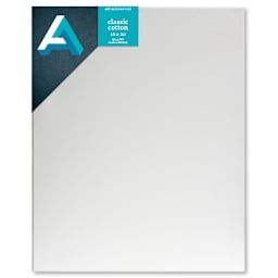 Art Alternatives Classic Cotton Stretched Canvas, Gallery, 1-3/8 in Profile, 16 in x 20 in