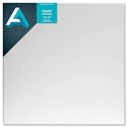 Art Alternatives Classic Cotton Stretched Canvas, Gallery, 1-3/8 in Profile, 18 in x 18 in