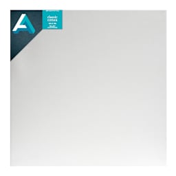 Art Alternatives Classic Cotton Stretched Canvas, Gallery, 1-3/8 in Profile, 24 in x 24 in