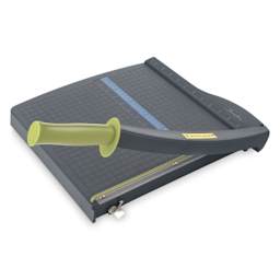 Swingline ClassicCut Lite Guillotine Trimmer - 12" showing blade raised