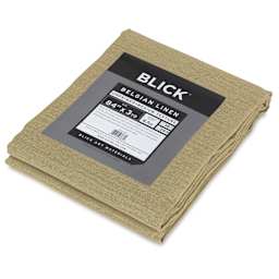 Blick Canvas Blanket - 84" x 3 yards, Linen, Medium, close-up of label