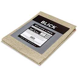 Blick Canvas Blanket - 54" x 1 yard, Portrait Linen, Medium, close-up of label