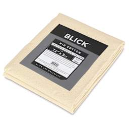 Blick Canvas Blanket - 72" x 3 yards, Cotton, close-up of label