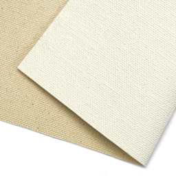 Blick Acrylic Primed Cotton Canvas - Medium, 72" x 10 yards, 12 oz, by the Roll, close-up of canvas