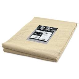 Blick Unprimed Cotton Canvas - Lightweight, Fine Texture, 7oz, 72" x 6 yds folded with a label