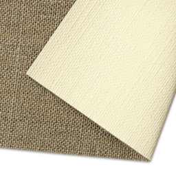Artfix Oil Primed Linen Canvas by the Yard - LC1C, Double Primed, Medium, 85" x 1 yd, canvas close-up