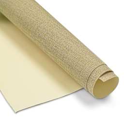 Artfix Linen Canvas Roll - 85" x 5 1/2 yd, Quadruple Oil Primed, Fine Texture, close-up of roll