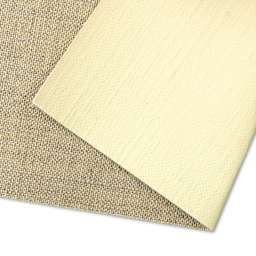 Artfix Oil Primed Linen Canvas by the Yard - L64C, Quadruple Primed, Fine, 85" x 1 yd, canvas close-up