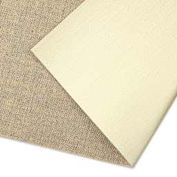 Artfix Oil Primed Linen Canvas by the Yard - L84C, Quadruple Primed, Extra Fine, 85" x 1 yd, close-up