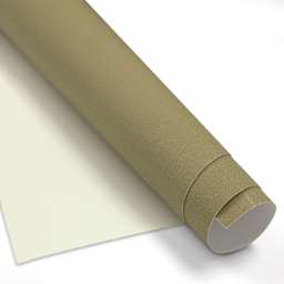 Artfix Polyester Canvas Roll - 85" x 11 yds, Acrylic Primed, close-up of roll