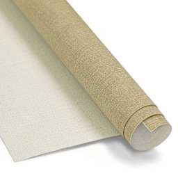 Claessens Linen Canvas Roll - 82" x 5-1/2 yds, Oil Primed, No. 13, Smooth Texture, close-up of roll