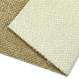 Claessens Linen Canvas Roll - 82" x 5-1/2 yds, Oil Primed, No. 29, Rough Texture, close-up of canvas