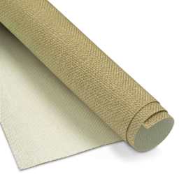 Claessens Linen Canvas Roll - 82" x 5-1/2 yds, Oil Primed, No. 29, Rough Texture, close-up of roll