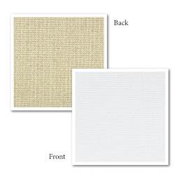 Caravaggio 503 Cotton Canvas Roll - 83" x 10 yd, Double Primed, Extra Fine Texture front and back of canvas