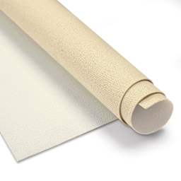 Blick Acrylic Primed Cotton Canvas - Premier Heavyweight, 72" x 3 yd, Acrylic Primed, by the Roll, close-up of roll