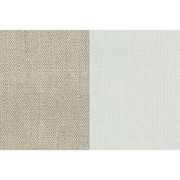 Caravaggio Oil-Primed Linen Canvas Roll - Swatch showing primed and unprimed linen
