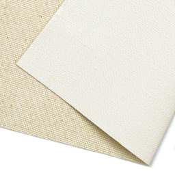 Utrecht Studio Acrylic-Primed Cotton Canvas Rolls - 72" x 6 yds, close-up of canvas