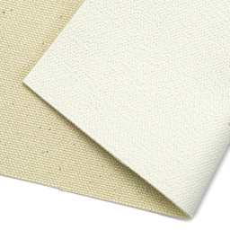 Utrecht Master's Acrylic-Primed Cotton Canvas Roll - 60" x 6 yards, close-up of canvas