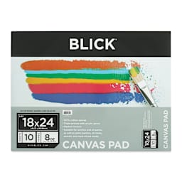 Blick Canvas Pad - 18" x 24", 10 Sheets