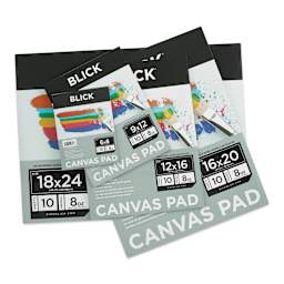Blick Canvas Pad (a variety of sizes available)