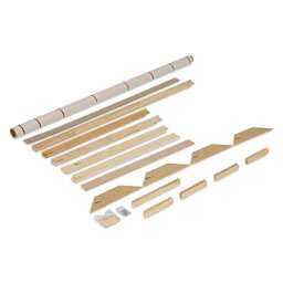 Fredrix Pro Series Dixie Cotton Canvas Kit - 36" x 60" kit pieces laid out