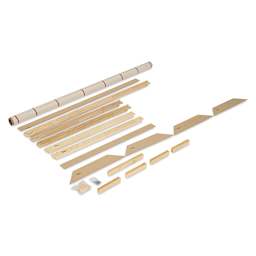 Fredrix Pro Series Dixie Cotton Canvas Kit - 40" x 60" pieces laid out