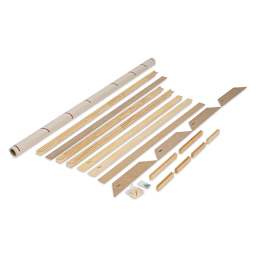 Fredrix Pro Series Dixie Cotton Canvas Kit - 60" x 72" pieces laid out