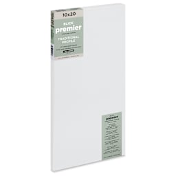 Blick Premier Stretched Cotton Canvas - Traditional Profile, Back-Stapled, 10" x 20"