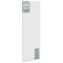 Blick Premier Stretched Cotton Canvas - Traditional Profile, Back-Stapled, 10" x 30"