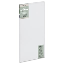 Blick Premier Stretched Cotton Canvas - Traditional Profile, Back-Stapled, 12" x 24"