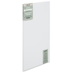 Blick Premier Stretched Cotton Canvas - Traditional Profile, Back-Stapled, 18" x 36"